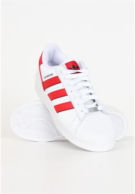 White and red Superstar XLG men's sneakers ADIDAS ORIGINALS | IF6144.