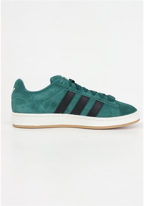 Green sneakers with black stripes for men and women Campus 00s ADIDAS ORIGINALS | IF8763.