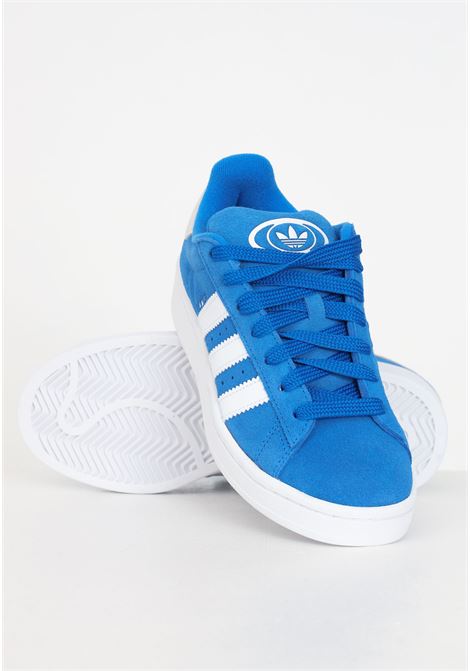 Campus 00s white and light blue men's and women's sneakers ADIDAS ORIGINALS | Sneakers | IG1231.