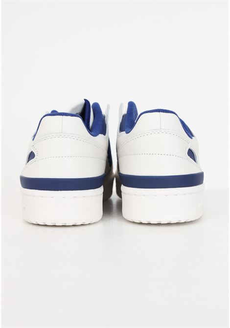 Sneakers uomo bianche e blu Forum Low CL ADIDAS ORIGINALS | Sneakers | IG3777.