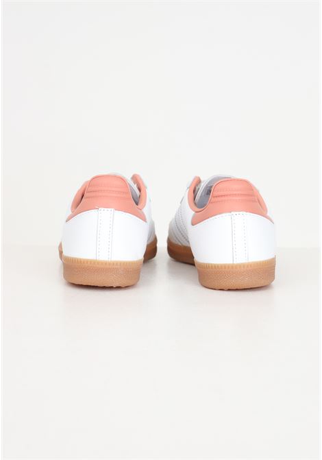 Samba Og W white and pink women's sneakers ADIDAS ORIGINALS | IG5932.