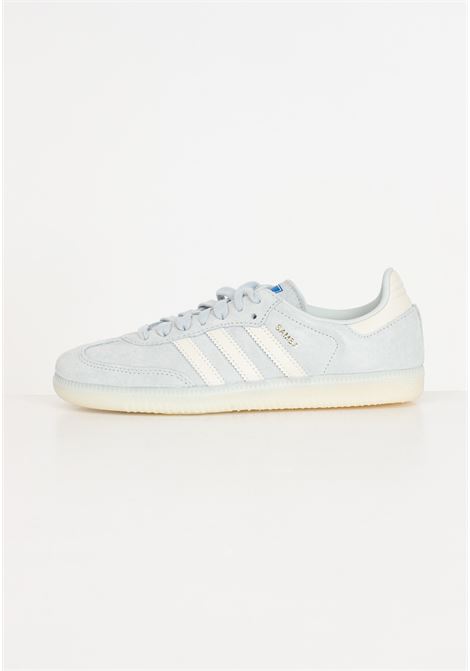 Samba Og white and light blue men's and women's sneakers ADIDAS ORIGINALS | Sneakers | IG6177.