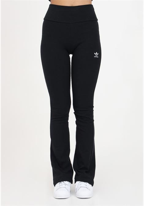 Pantaloni sportivi neri da donna Essentials Rib Flared ADIDAS ORIGINALS | Pantaloni | II8056.