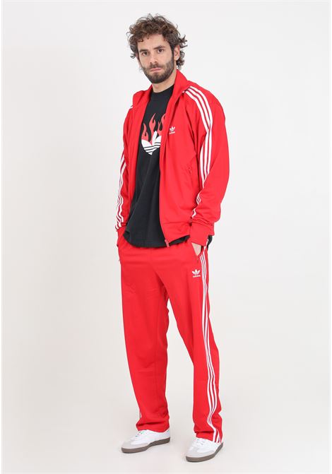 Pantaloni da uomo rossi e bianchi Track pants adicolor classics firebird ADIDAS ORIGINALS | Pantaloni | IJ7057.
