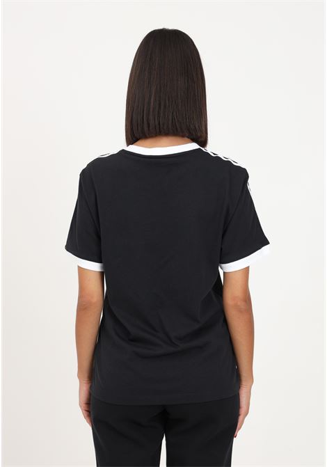 Adicolor Classics 3-Stripes black women's sports t-shirt ADIDAS ORIGINALS | T-shirt | IK4049.
