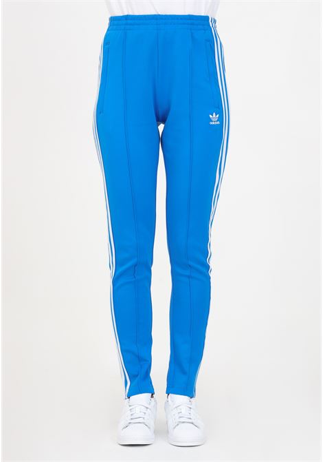 Blue women's trousersTrack pants Adicolor SST ADIDAS ORIGINALS | IL8817.