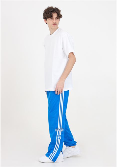 Pantaloni da uomo blu e bianchi Adibreak classics adicolor ADIDAS ORIGINALS | Pantaloni | IM8224.