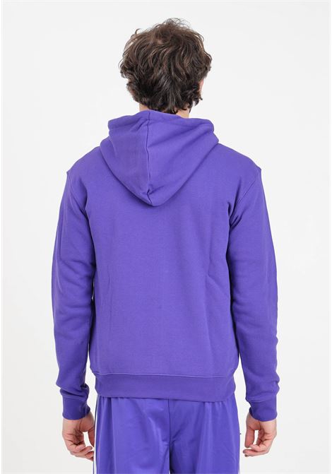 Purple men's sweatshirt Hoodie adicolor classic trefoil ADIDAS ORIGINALS | IM9398.