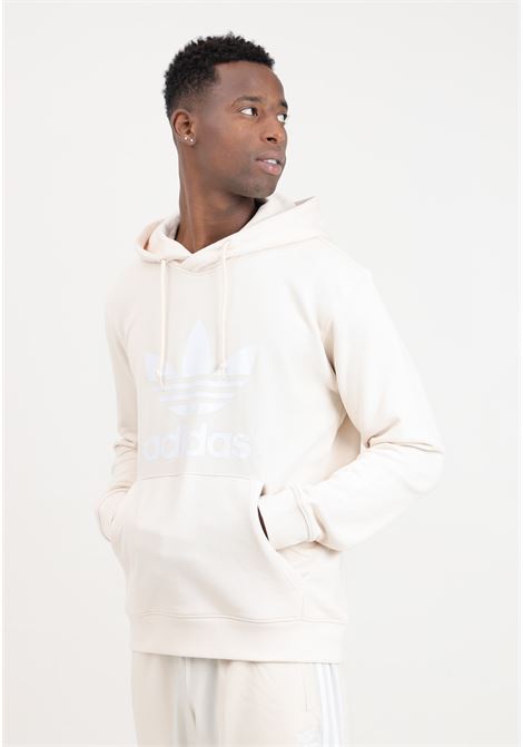 Hoodie adicolor classic trefoil wonder white men's sweatshirt ADIDAS ORIGINALS | IM9408.
