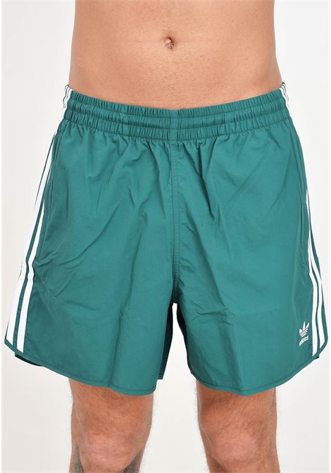 Green men's sprinter adicolor classics shorts ADIDAS ORIGINALS | Shorts | IM9416.