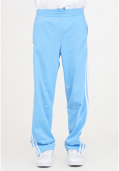 Pantaloni da uomo bianchi e azzurri Adicolor classics firebird ADIDAS ORIGINALS | Pantaloni | IM9469.