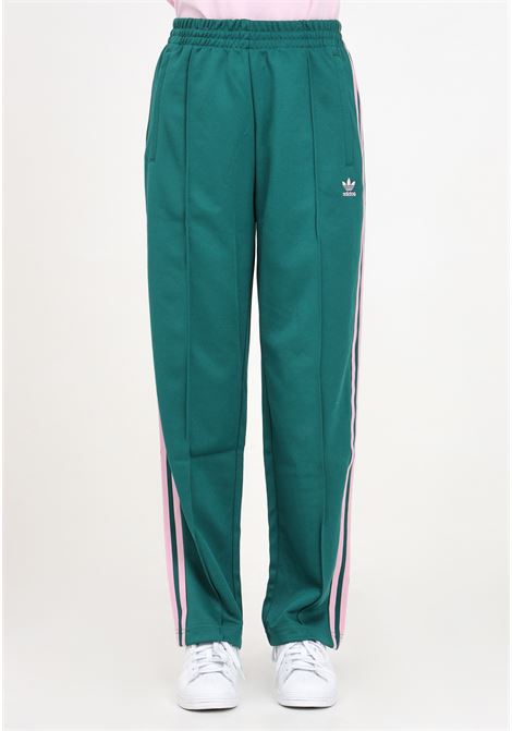 Pantaloni da donna verdi e rosa Track Pants Adicolor Classic sst loose ADIDAS ORIGINALS | Pantaloni | IM9818.
