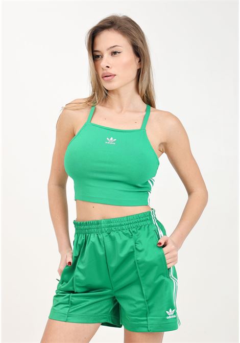 Green and white firebird women's shorts ADIDAS ORIGINALS | Shorts | IN6283.