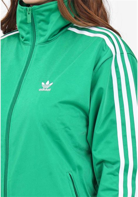 Adicolor classics loose firebird green women's sweatshirt ADIDAS ORIGINALS | Hoodie | IP0604.