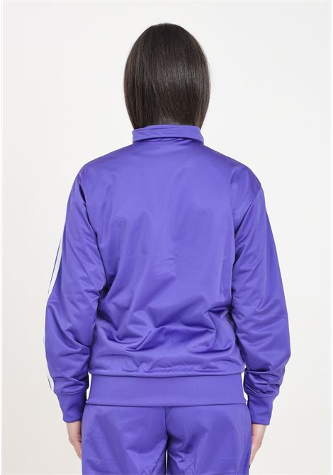 Purple women's sweatshirt Track top adicolor classics loose firebird ADIDAS ORIGINALS | IP0605.