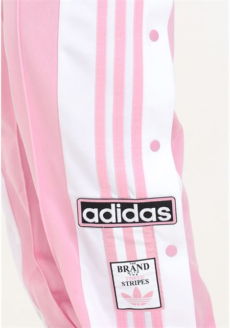 Pink and white adibreak women's trousers ADIDAS ORIGINALS | Pants | IP0618.