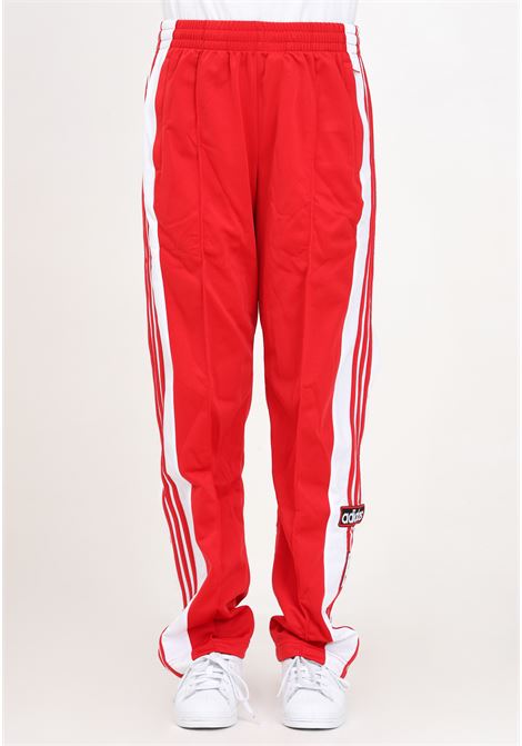 Pantaloni da donna rossi e bianchi Adibreak Better Scarlet ADIDAS ORIGINALS | Pantaloni | IP0620.