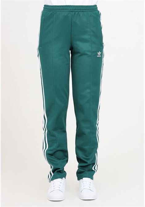 Green women's trousers with side stripes montreal ADIDAS ORIGINALS | IP0628.