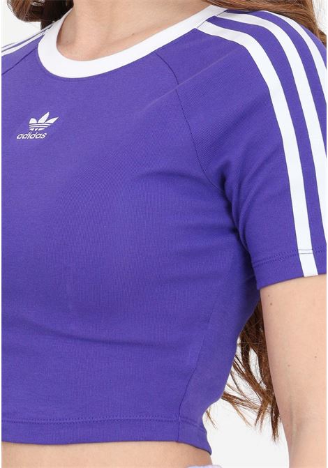 Purple 3 stripes baby women's t-shirt ADIDAS ORIGINALS | T-shirt | IP0661.