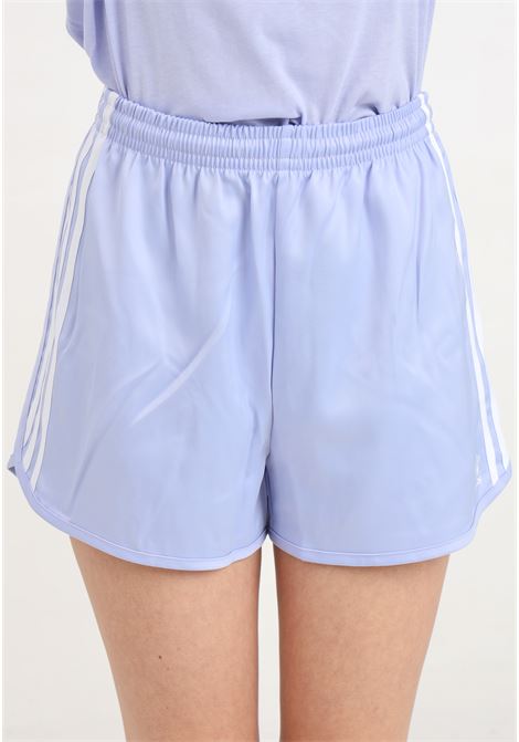 Lilac and white Sprint women's shorts ADIDAS ORIGINALS | Shorts | IP0711.