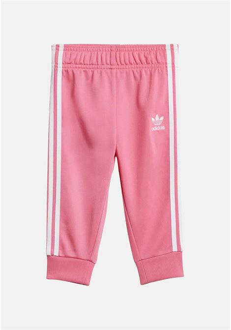 Pink and white baby tracksuit Track suit adicolor sst ADIDAS ORIGINALS | IR6857.