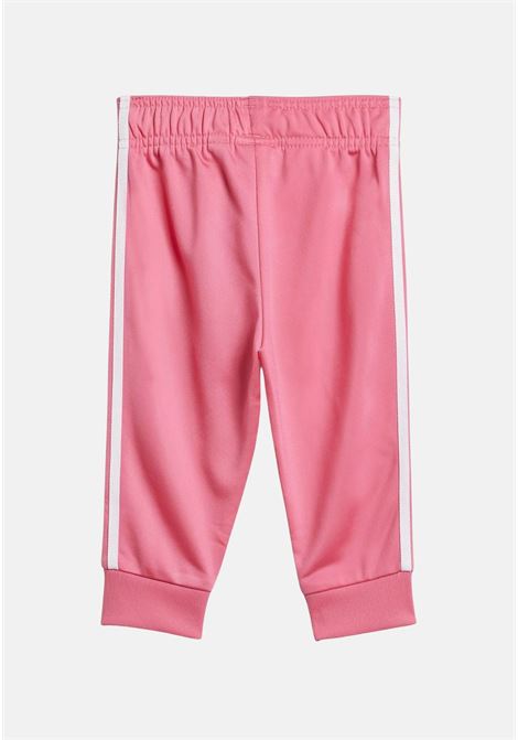 Tuta neonato rosa e bianca Track suit adicolor sst ADIDAS ORIGINALS | Tute | IR6857.