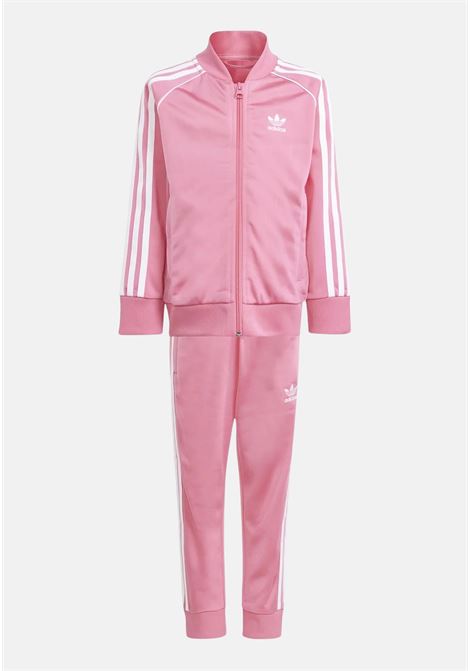 Adicolor sst pink girl's tracksuit ADIDAS ORIGINALS | Sport suits | IR6923.