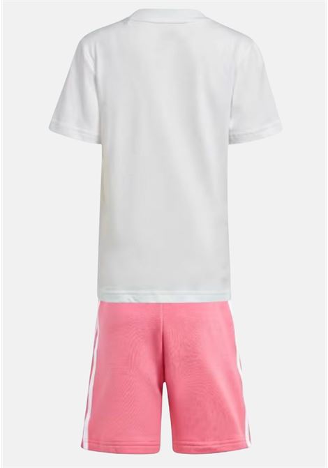 Adicolor white and pink girl's outfit ADIDAS ORIGINALS | IR6932.