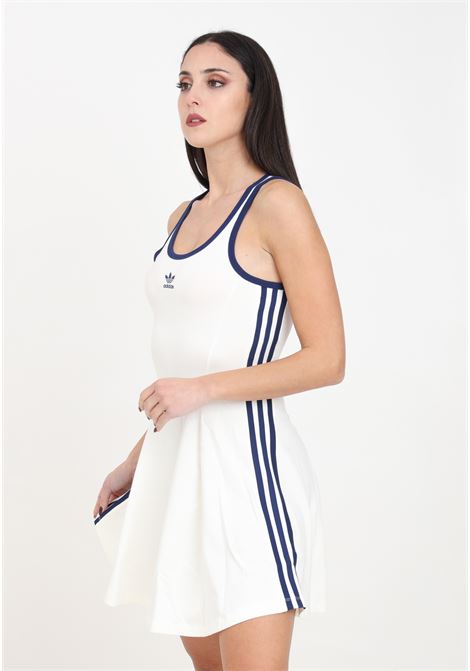 Short white and blue women's tank dress ADIDAS ORIGINALS | IR7468.