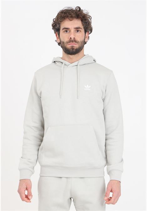 Hoodie trefoil essentials gray men's sweatshirt ADIDAS ORIGINALS | IR7785.