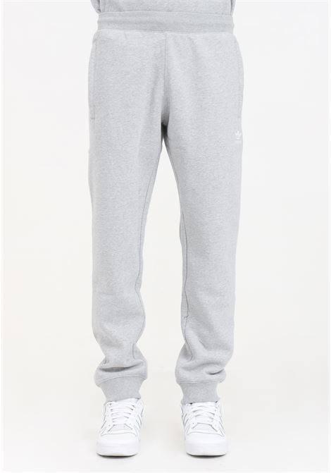 Gray Trefoil Essentials men's trousers ADIDAS ORIGINALS | Pants | IR7803.