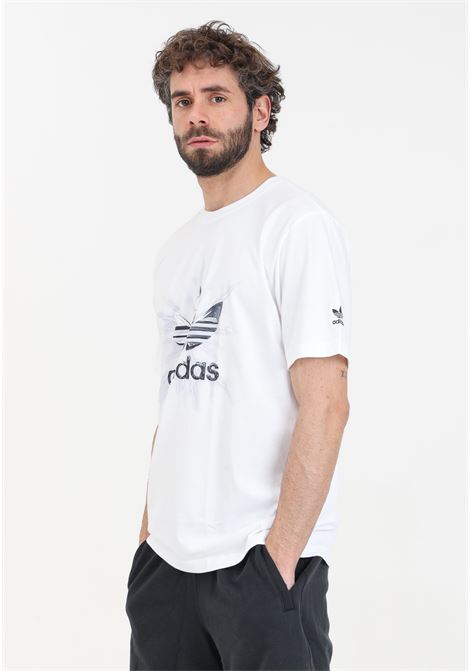 White Graphic Short Sleeve men's t-shirt ADIDAS ORIGINALS | IR9438.