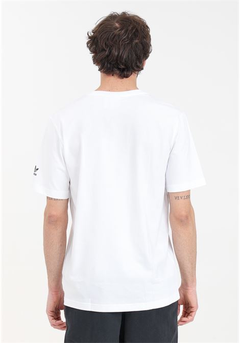 T-shirt da uomo bianca Graphic Short Sleeve ADIDAS ORIGINALS | T-shirt | IR9438.