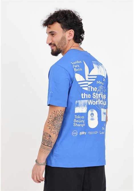 T-shirt da uomo blu bt ss 2 ADIDAS ORIGINALS | IS0182.