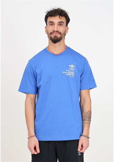 Blue bt ss 2 men's t-shirt ADIDAS ORIGINALS | IS0182.