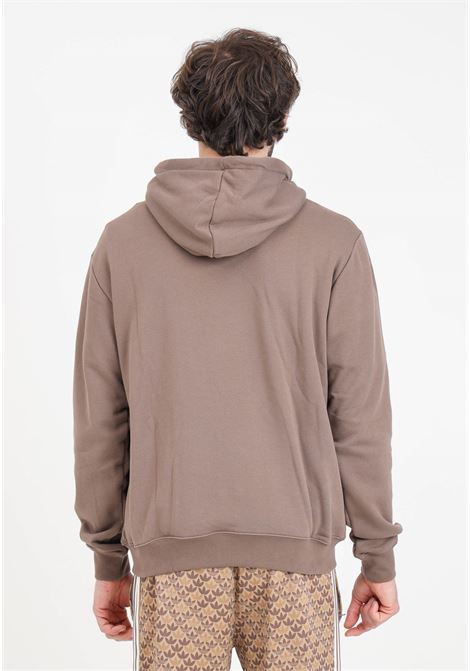 Brown hoodie classic mono graphic men's sweatshirt ADIDAS ORIGINALS | Hoodie | IS0259.