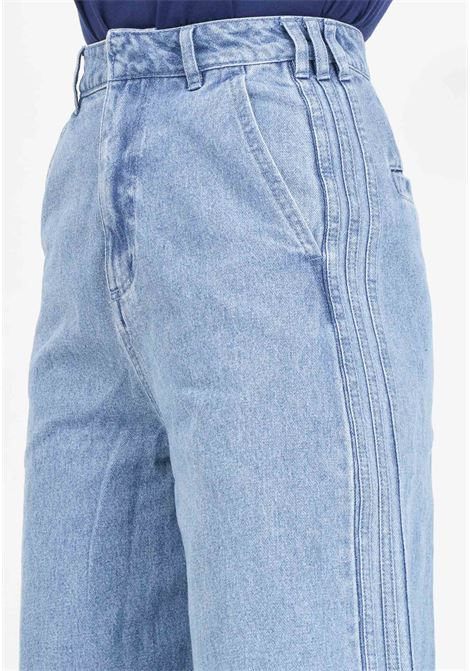 Jeans da donna blue denim Kseniaschnaider 3 stripes ADIDAS ORIGINALS | IS1699.