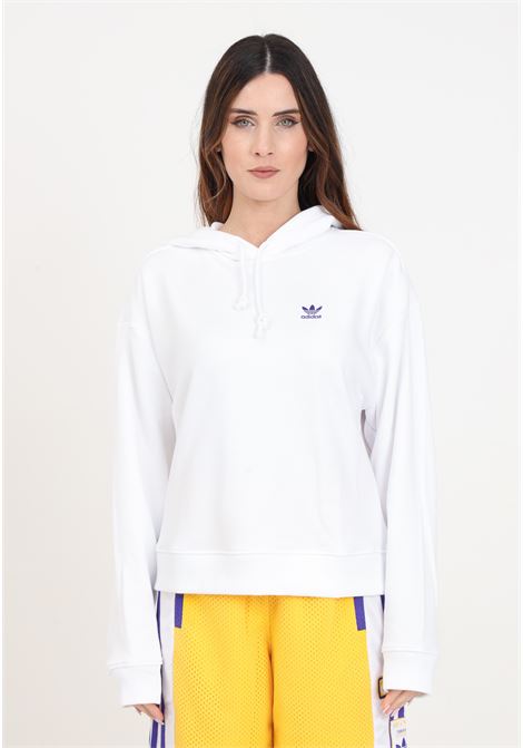 White Hoodie Adibreak women's sweatshirt ADIDAS ORIGINALS | IS2435.