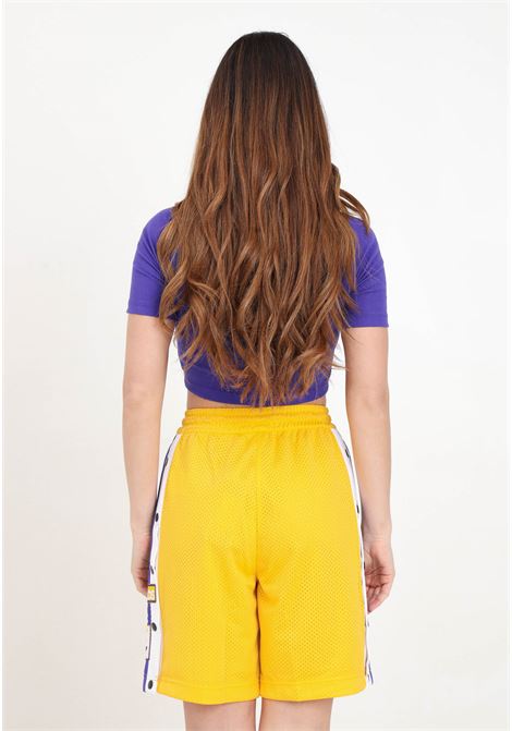 Adibreak bb yellow purple white women's shorts ADIDAS ORIGINALS | Shorts | IS2471.