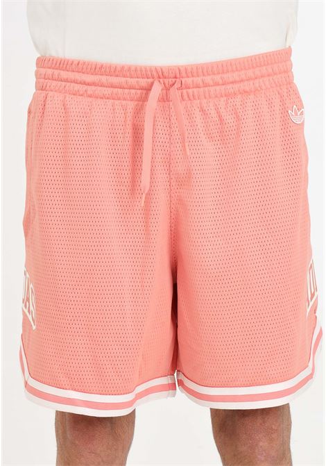 Pink and white vrct tank shorts for men and women ADIDAS ORIGINALS | Shorts | IS2918.