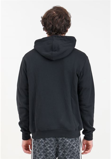 Black hoodie classic mono graphic men's sweatshirt ADIDAS ORIGINALS | IS2933.