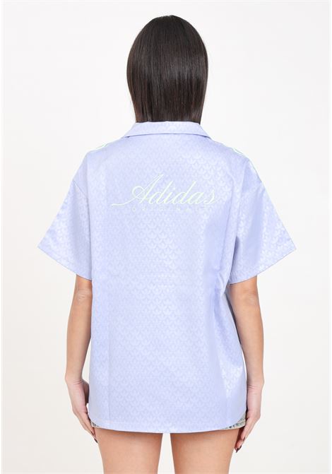 Allover monogram logo women's shirt ADIDAS ORIGINALS | IS3849.