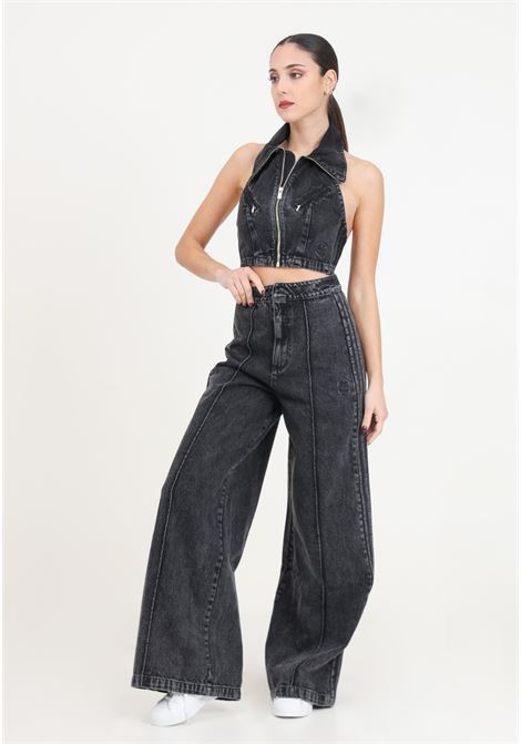 Jeans da donna grigi montreal in denim ADIDAS ORIGINALS | IT7271.