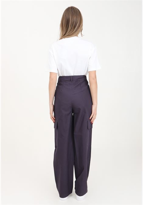 Women's premium essentials ripstop purple trousers ADIDAS ORIGINALS | Pants | IT9031.