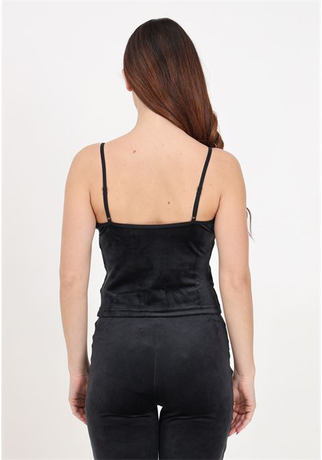 Top da donna nero crushed velvet vest ADIDAS ORIGINALS | Top | IT9702.