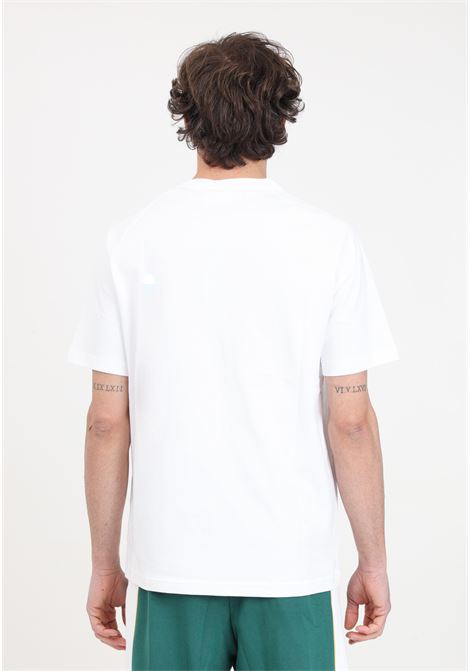 T-shirt da uomo bianca e verde Archive tee ADIDAS ORIGINALS | IU0198.