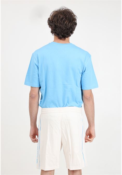Shorts da uomo bianchi e azzurri NY ADIDAS ORIGINALS | IU0200.