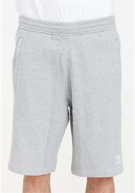 Shorts da uomo grigi Adicolor 3-stripes ADIDAS ORIGINALS | IU2340.