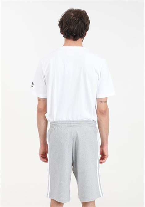 Adicolor 3-stripes gray men's shorts ADIDAS ORIGINALS | IU2340.