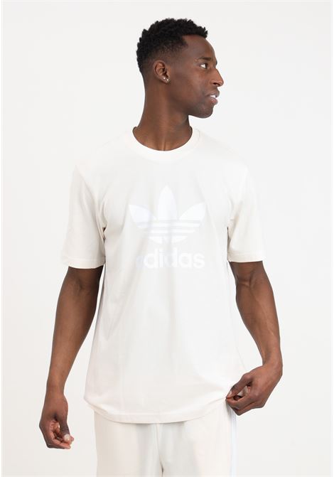T-shirt da uomo Adicolor trefoil wonder white ADIDAS ORIGINALS | IU2367.